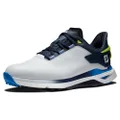 FootJoy Men's Pro/SLX Golf Shoe, White/Navy/Lime, 10.5