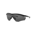 Oakley Men's Oo9343 M2 Frame XL Rectangular Sunglasses, Polished Black/Grey, 45 mm