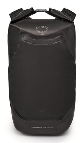 Osprey Transporter Roll Top Waterproof Backpack 30, Black