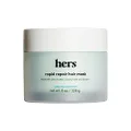 hers rapid repair hair mask deep conditioner with keratin coconut oil shea butter for smoother shinier hair, coastal california Scent, no parabens phthalates or sulfates, cruelty free, 8oz