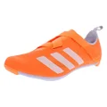 adidas The Indoor Cycling Shoe Unisex Shoes Size 12.5, Color: Orange/White