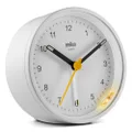 Braun Classic Analogue Alarm Clock - BC12W