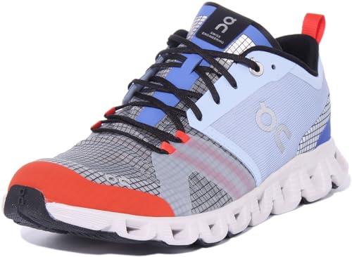 On-Running Mens Cloud X Shift Textile Synthetic Trainers, Heather Glacier, 7.5