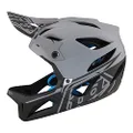 Troy Lee Designs Stage Full Face Mountain Bike Helmet for Max Ventilation Lightweight MIPS EPP EPS Racing Downhill DH BMX MTB - Adult Men Women (Stealth-Gray, MD/LG)