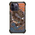 CASETiFY Ultra Impact iPhone 14 Pro Max Case [5X Military Grade Drop Tested / 11.5ft Drop Protection/Compatible with Magsafe] - Great Sushi Dragon - Glossy Black (CTF-21827758-16004751)