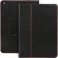 Casemade iPad Pro 10.5 / Air 3 (2019) Case / Cover Luxury Real Italian Leather for The Apple iPad Pro / Air (Black)