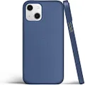 totallee Thin iPhone 14 Plus Case, Thinnest Cover Ultra Slim Minimal - for Apple iPhone 14 Plus (2022) (Navy Blue)