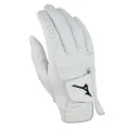 Mizuno Tour Golf Glove | Men's Right Hand Golf Glove | White/Black | Medium/Large