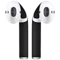 AirPod Skins Protective Wraps | Easy Install | Customize and Protect | Free Lifetime Replacements | Max Coverage | Compatible with Apple AirPods Accessories (Matte Black)