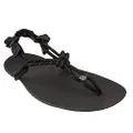 Xero Shoes Genesis - Men's Barefoot Tarahumara Huarache Style Minimalist Lightweight Running Sandals Black