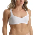 commando Butter Soft-Support Racerback Bralette BSS502, White, Large