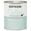 Rust-Oleum, Serenity Blue 285139 Ultra Matte Interior Chalked Paint 30 oz, 30 Fl Oz (Pack of 1)