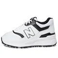 New Balance Men's 997 Sl Golf Shoe, White, 9 Wide