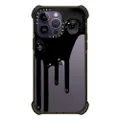 CASETiFY Ultra Impact iPhone 14 Pro Max Case [5X Military Grade Drop Tested / 11.5ft Drop Protection] - Black DRIP - Glossy Black