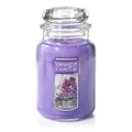 YANKEE CANDLE 1006995Z Large Jar Candle, Lilac Blossoms Lavender