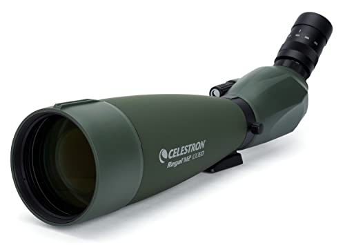 Celestron 52306 Regal M2 100ED Spotting Scope, OD Green