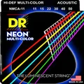 DR Strings HI-DEF NEON Acoustic Guitar Strings (NMCA-11)
