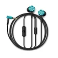 1MORE Piston Fit in-Ear Earphones Fashion Durable Headphones with 4 Color Options, Noise Isolation, Pure Sound, Phone Control with Mic for Smartphones/PC/Tablet - Blue