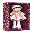 Kaloo Tendresse My First Fabric Doll Perle K 10” Soft Plush Figure in Cream Dress and Pink Tulle Petticoat with Baby Safe Embroidered Face Machine Washable for Ages 0+