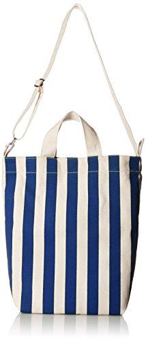 Bagu Duck Bag Canvas Bag, stripe blue x white, One Size