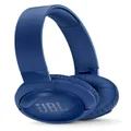 JBL Tune 600BTNC Wireless On-Ear ANC Headphone with Microphone, 32mm Driver, Blue