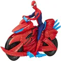 Spider-Man Figure with Cycle, Multi