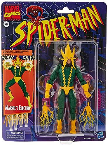Marvel Spider-Man SPD EXTRA CHEESE Collectible ’s Electro Action Figure Toy, 6-inch