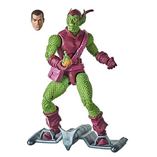 Marvel Spider-Man Hasbro Legends Series 6-inch Collectible Green Goblin Action Figure Toy Retro Collection
