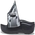 Crocs Men's Classic Slide Sandals, Black Camo, 10 US Women/8 US Men