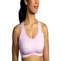 Brooks Dare Crossback Women’s Run Bra for High Impact Running, Workouts and Sports with Maximum Support - Orchid Haze - 30C/D