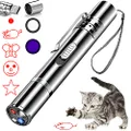 Cat Laser Toy Pointer, Red Laser Pointer Cat Toys for Indoor Cats Dogs Kitten Pet Interactive Chaser Cat Laser Toys Light Indoor Tease Cat Playing Training Chaser Laser Pointer Toy Pen for Teaching