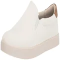Dr. Scholl's Shoes Women's Madison Sneaker, White Soft Canvas, 7.5