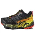 La Sportiva Mens Akasha II Trail Running Shoes, Black/Yellow, 9.5
