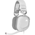 Corsair HS80 RGB USB Gaming Headset - Dolby 7.1 Surround Sound - Broadcast Quality Microphone - iCUE Compatible - PC - White