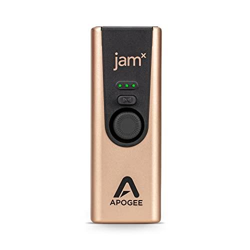 Apogee Jam X - Portable Guitars, and Instruments USB Audio Interface for iOS, macOS and PC, built-in Analog Compression, free Ableton Live Lite, Neural DSP Archetype Tim Henson Extended Trial