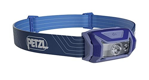 PETZL - TIKKA Unisex Headlamp, Blue, 350 Lumens