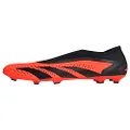adidas Unisex Predator Accuracy.3 Firm Ground Soccer Shoe, Team Solar Orange/Black/Black, 12 US Men