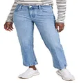 PAIGE Women's Leenah Ankle Jeans, San Sebastian Distressed, 33 Regular