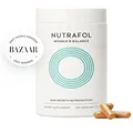 Nutrafol Women's Balance Hair Growth Supplement | Ages 45+ | Clinically Proven for Visibly Thicker Hair & Scalp Coverage | Dermatologist Recommended | 1 Bottle | 1 Month Supply