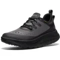 KEEN Men's WK400 Waterproof Walking Shoe, Black/Black Sz 11