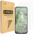 Mr.Shield [3-Pack] Screen Protector For Google Pixel 8a [Tempered Glass] [Japan Glass with 9H Hardness] Screen Protector with Lifetime Replacement