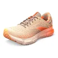 Brooks Women's Glycerin 20 Neutral Running Shoe, Peach/Tangerine/Orange, 6.5
