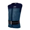 POC, Spine VPD Air Vest with Back Protector, Mountain Biking Armor for Men and Women, Cubane Blue, L/Slim
