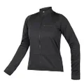 Endura Women's GV500 Long Sleeve Gravel Jersey Black, Medium