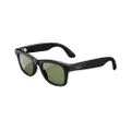 Ray-Ban RAY-BAN META RW 4006 WAYFARER Black/G- Classic Green 50/22/150 unisex Sunglasses, Black/G- Classic Green, 50/22/150