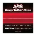 La Bella 760FS-M Deep Talkin' Bass Flats - Standard 45-105, Medium Scale