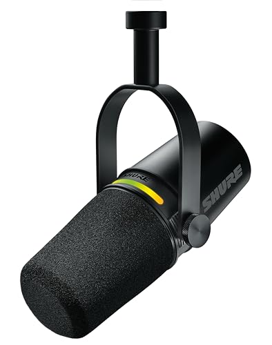 Shure MV7+ Podcast Microphone (Black)