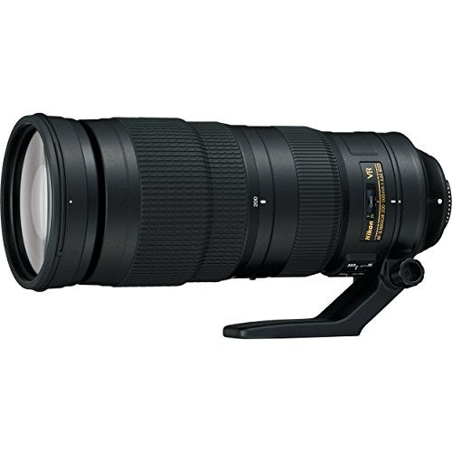 Nikon AF-S FX NIKKOR 200-500mm f/5.6E ED Vibration Reduction Zoom Lens with Auto Focus for Nikon DSLR Cameras Black