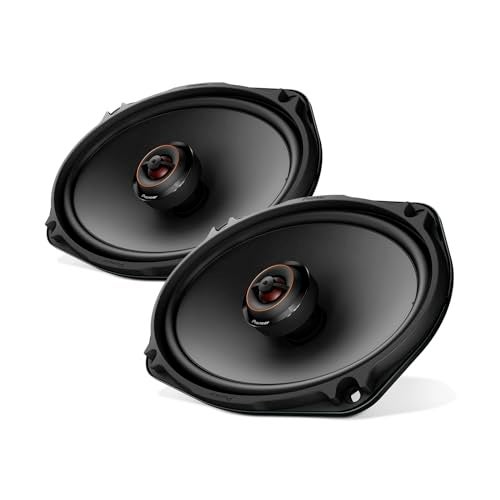Pioneer TS-D69F 2-Way Car Audio Speakers Full Range Clear Sound Quality Easy Installation and Enhanced Bass Response 6 x 9” Speakers
