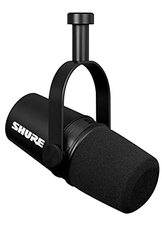 Shure MV7X Podcast Microphone,Black